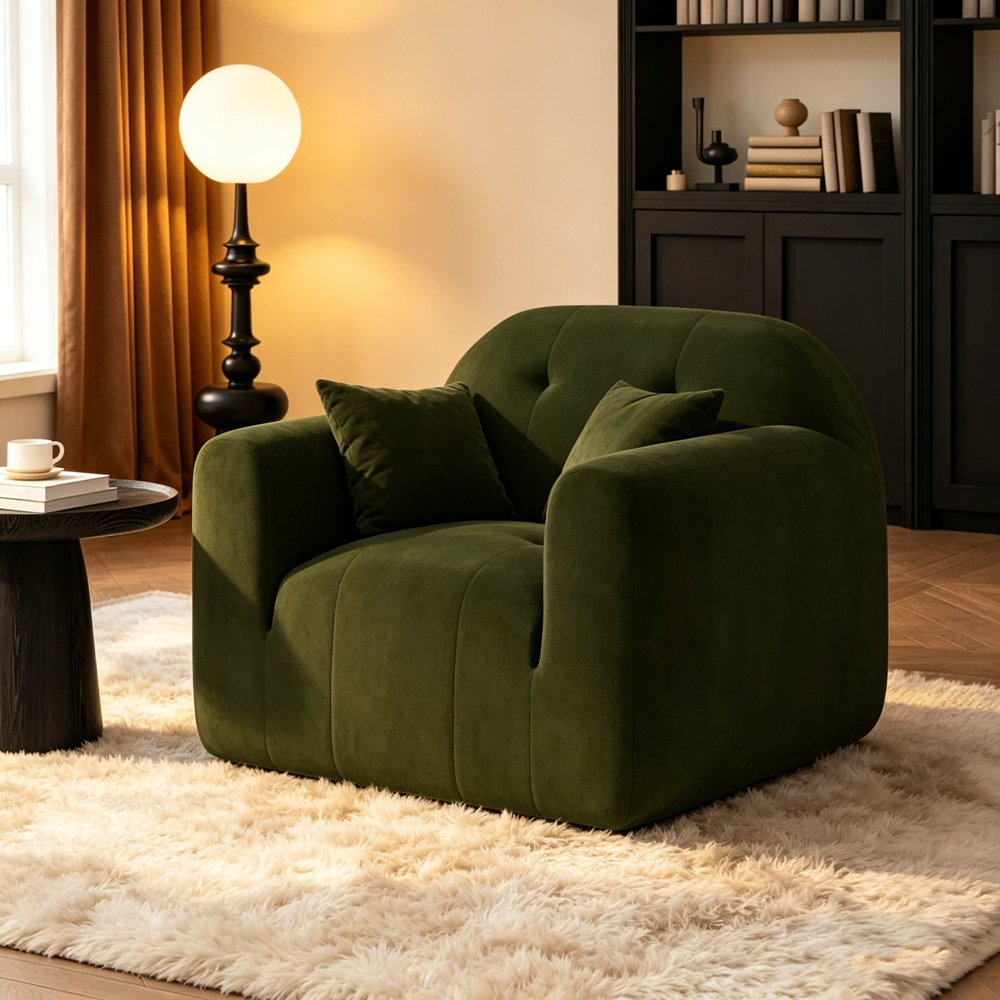 Fauteuil club moderne