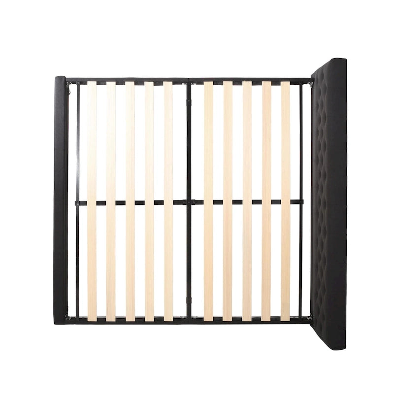 Plateforme de lit King rembourrée