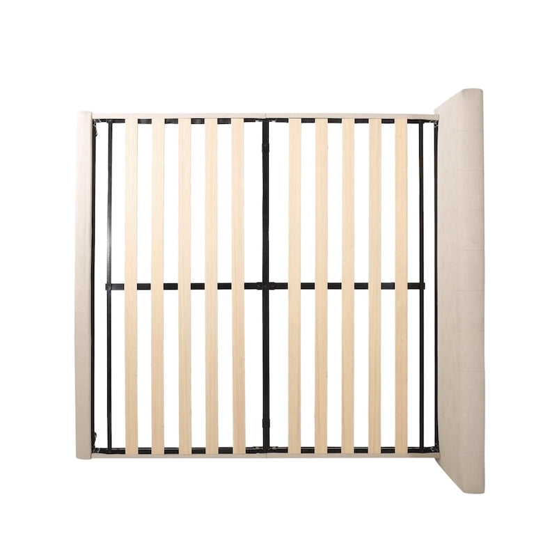 Plateforme de lit King rembourrée