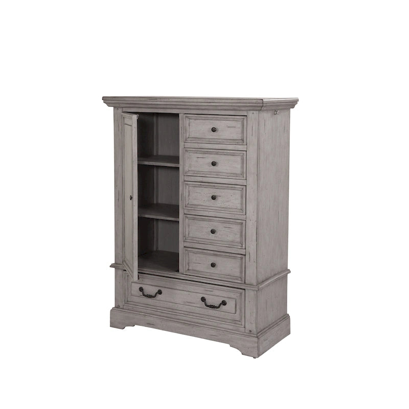 Commode à tiroirs pour homme de style antique