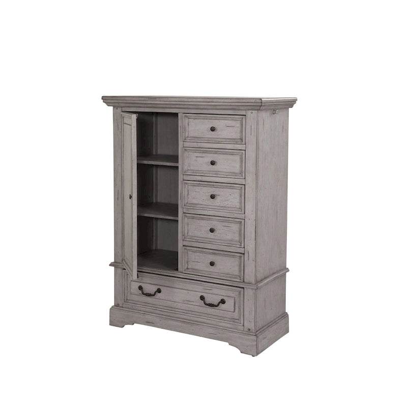 Commode à tiroirs pour homme de style antique