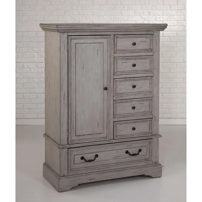 Commode à tiroirs pour homme de style antique