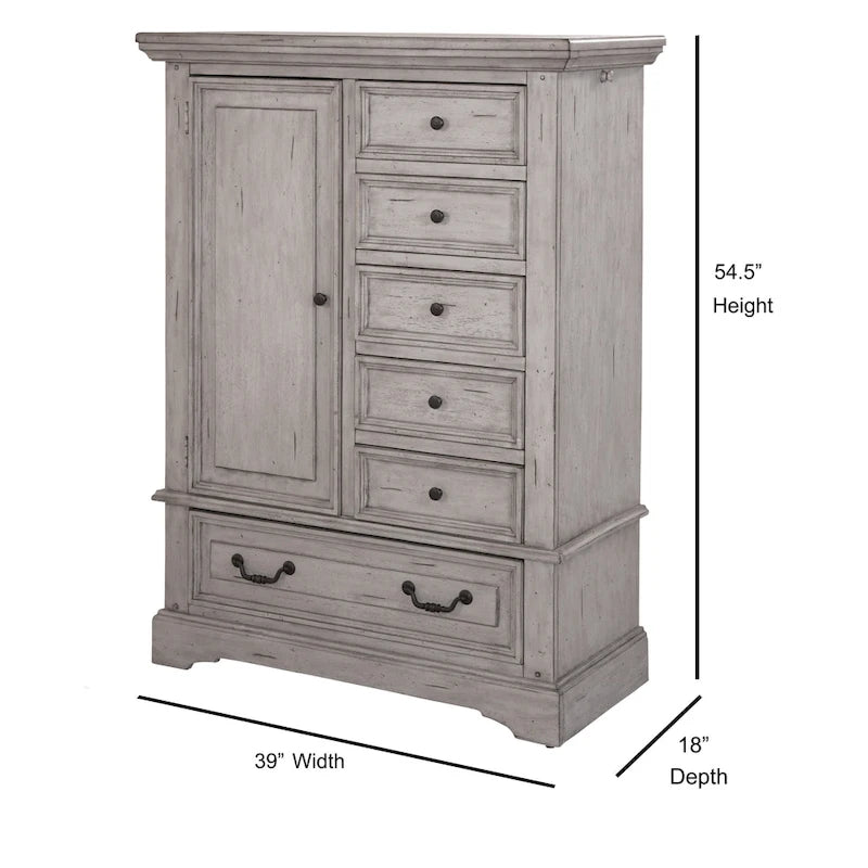 Commode à tiroirs pour homme de style antique
