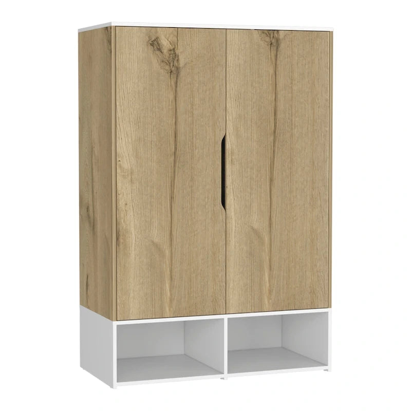 Armoire à deux portes (avec tringle)