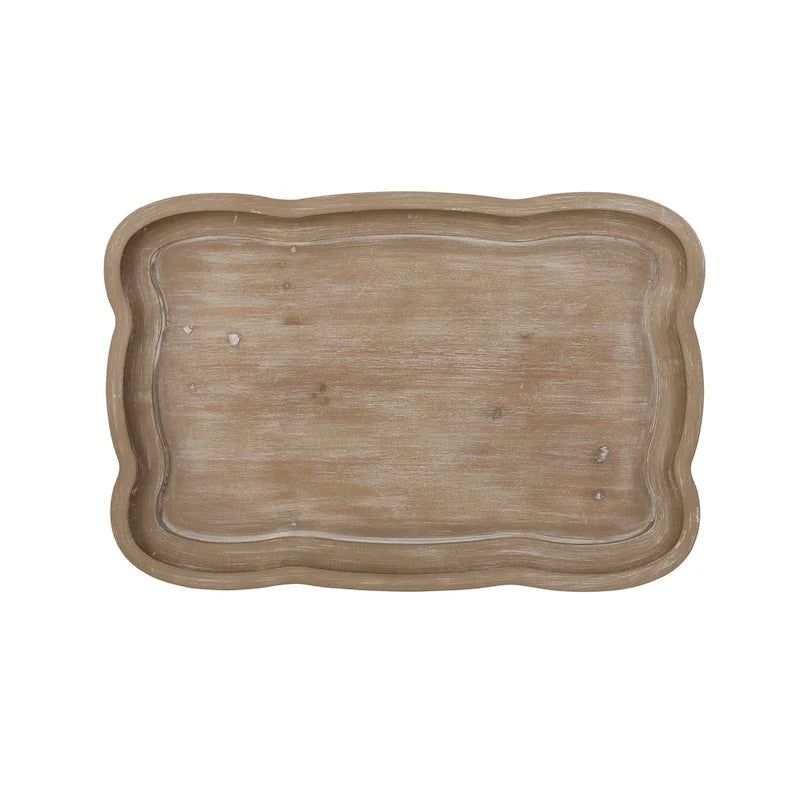 Table d'appoint rectangulaire de style campagne française