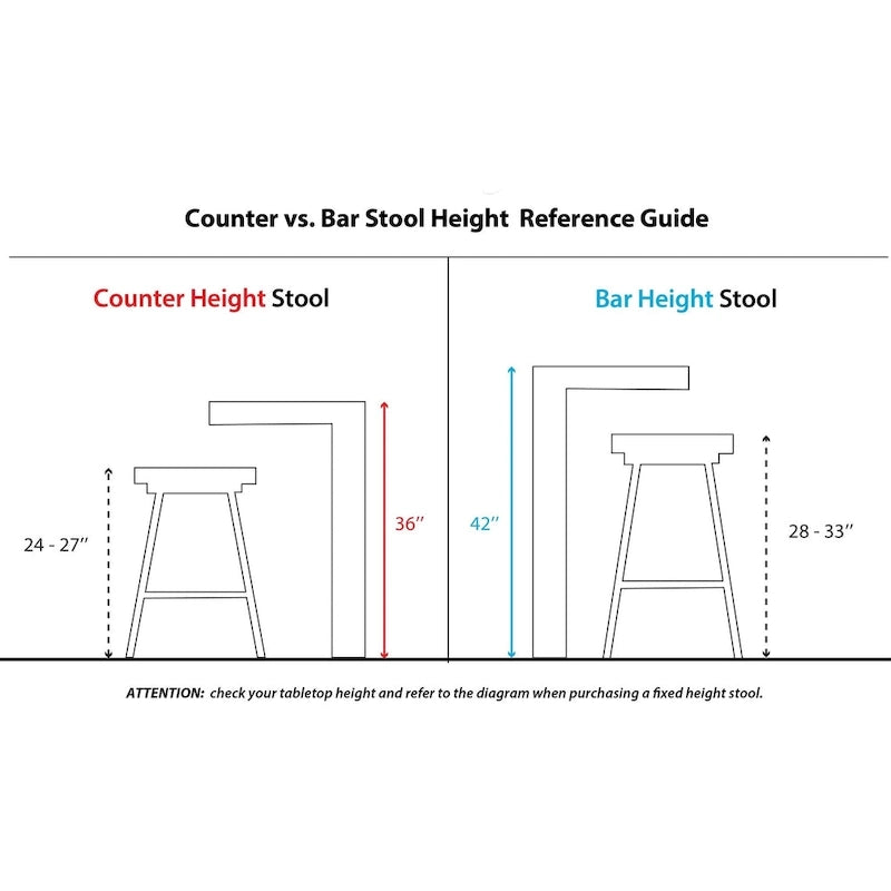 Tabourets de bar à hauteur fixe avec pieds courbés en bois et repose-pieds ronds (lot de 2)