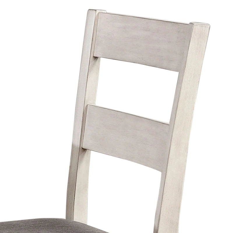 Chaises de salle à manger blanches style ferme (lot de 2)