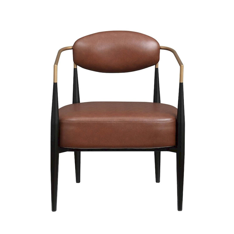 Chaise de salle à manger Boucle, chaise de salon avec coussin d'assise épais en peluche et cadre en métal élégant