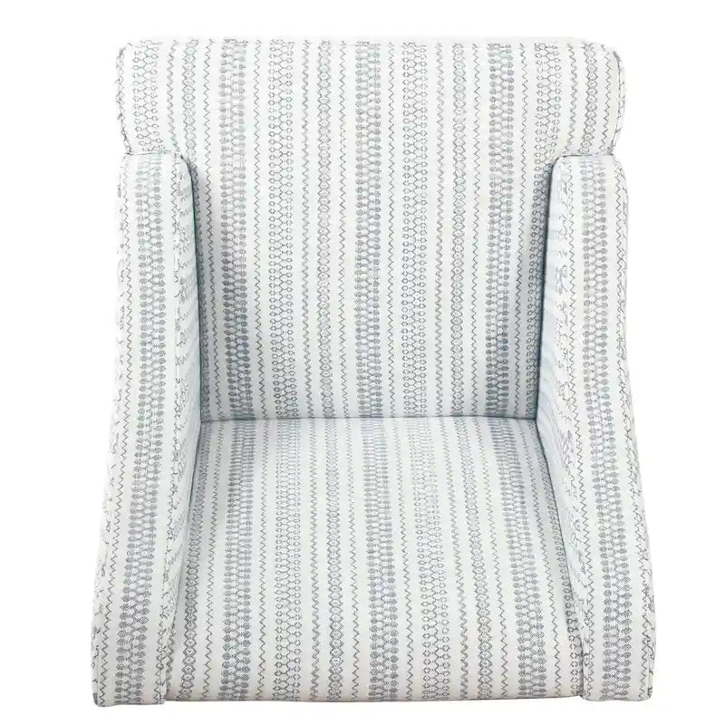 Fauteuil de détente classique avec accoudoirs incurvés