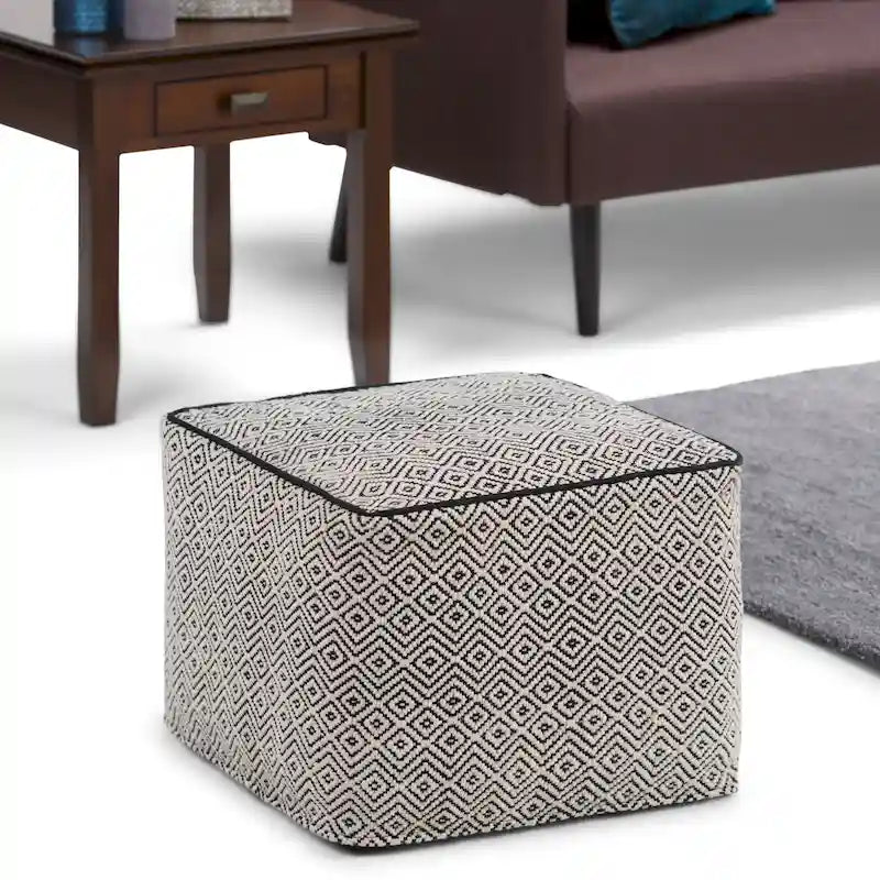 Futon carré de style bohème