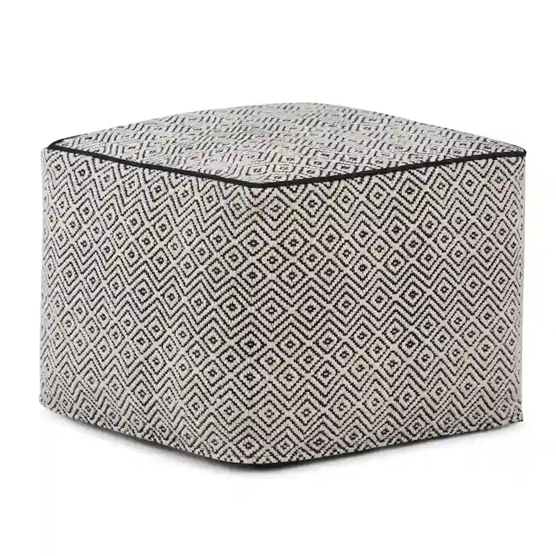 Futon carré de style bohème