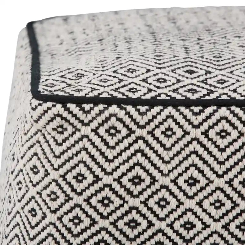 Futon carré de style bohème