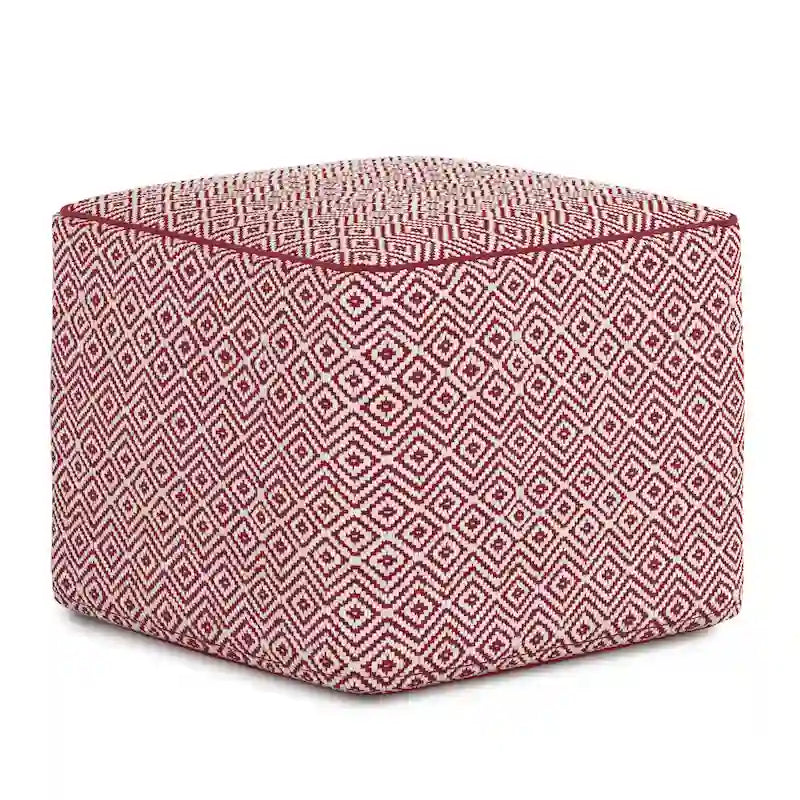 Futon carré de style bohème