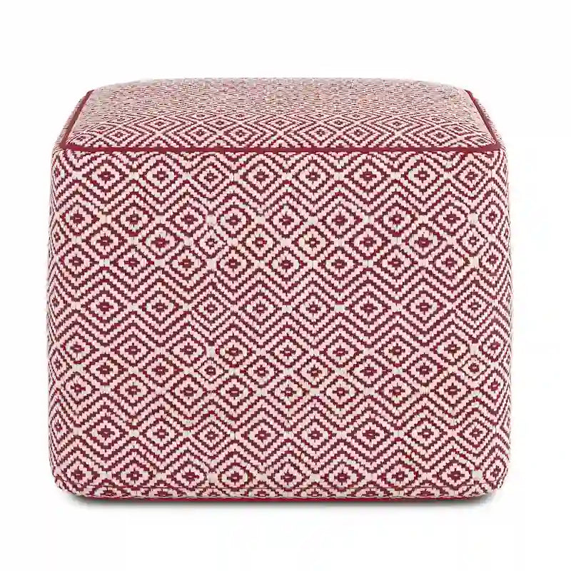 Futon carré de style bohème