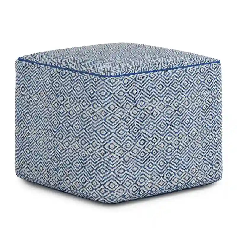 Futon carré de style bohème