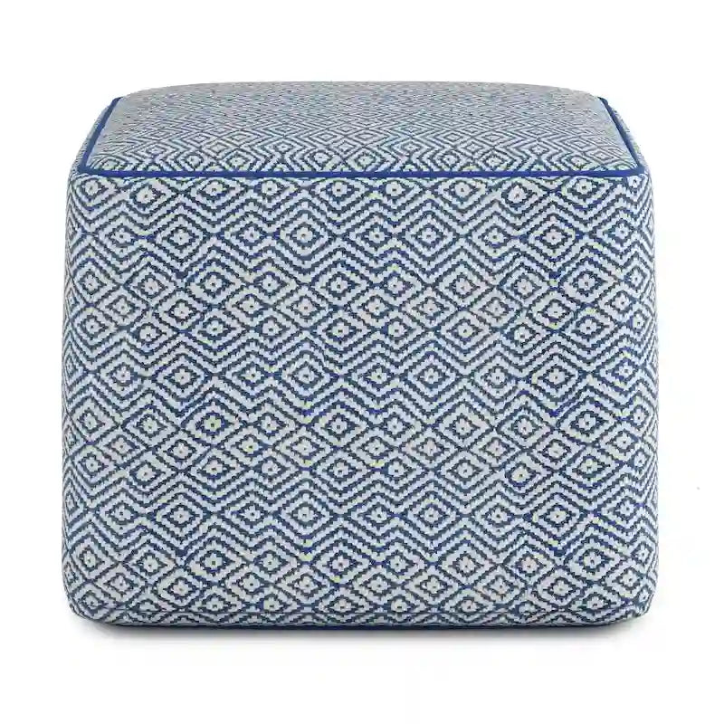 Futon carré de style bohème