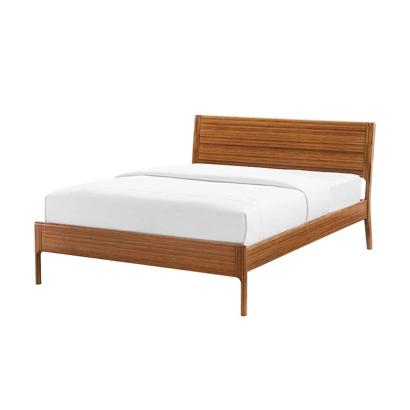 Lit plate-forme King-Size, finition cuivre