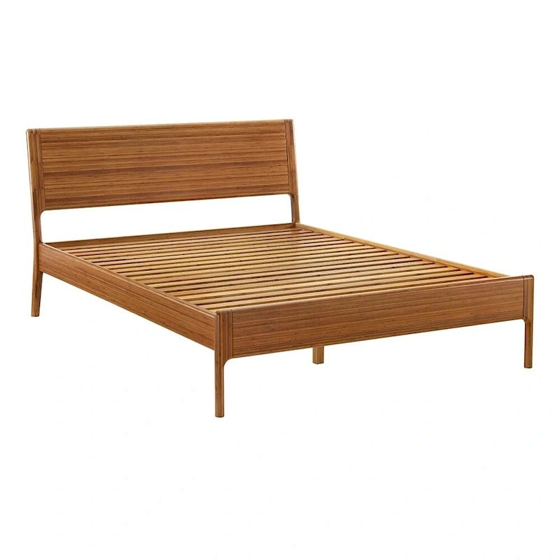 Lit plate-forme King-Size, finition cuivre