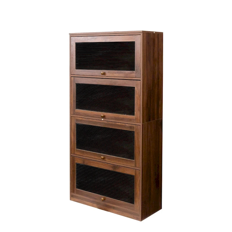 Casiers de bureau à porte vitrée