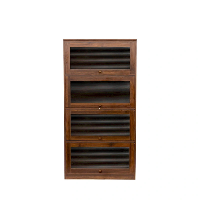 Casiers de bureau à porte vitrée