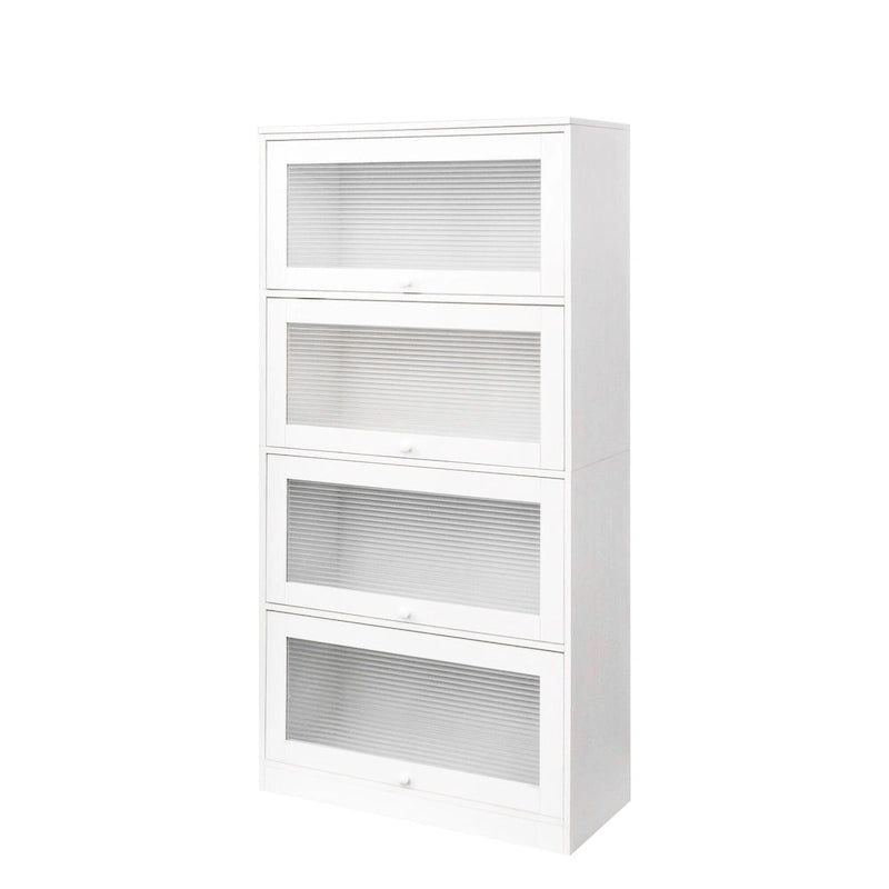 Casiers de bureau à porte vitrée