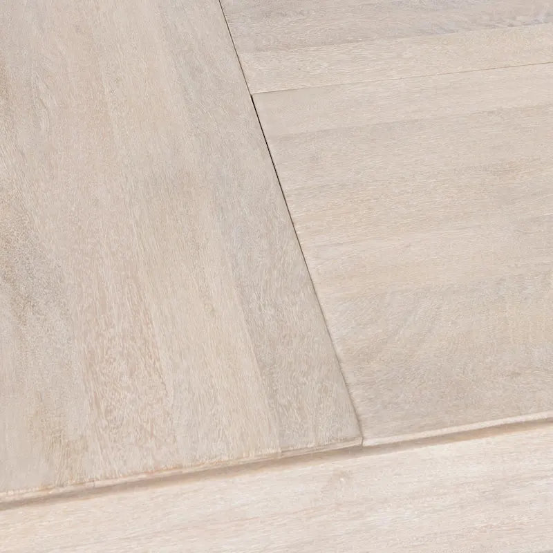 Table basse relevable en bois de manguier blanc